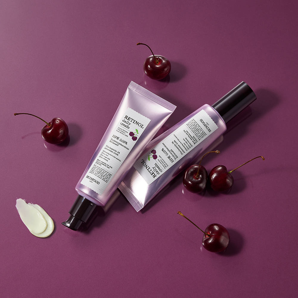SKINFOOD Black Cherry Retinol Daily Cream 70ml - Glamourous Grace
