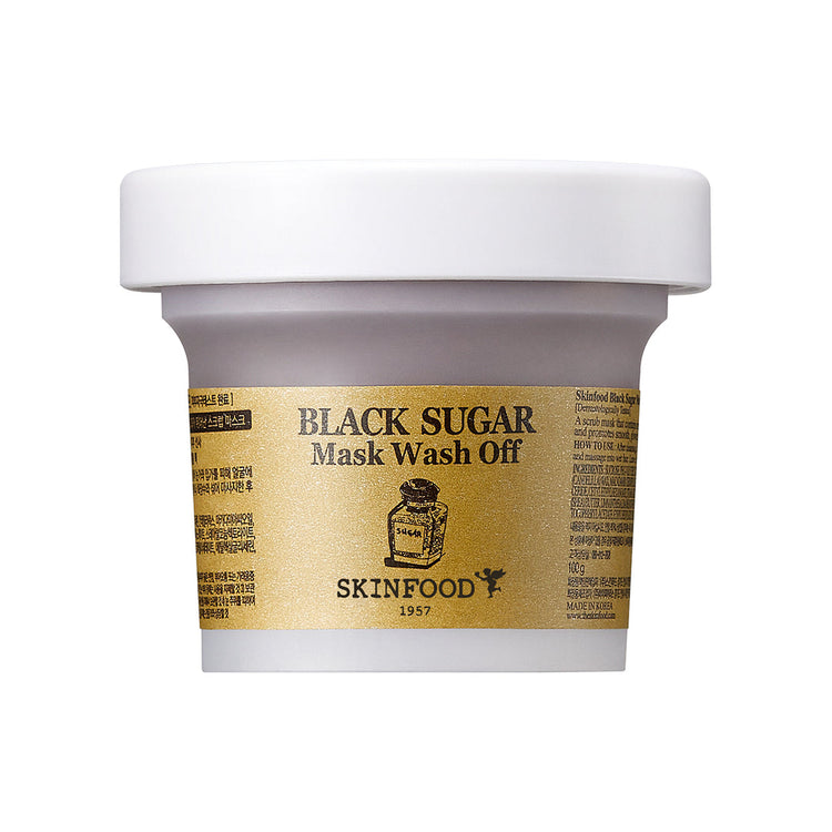 SKINFOOD Black Sugar Mask Wash Off 120g - Glamourous Grace