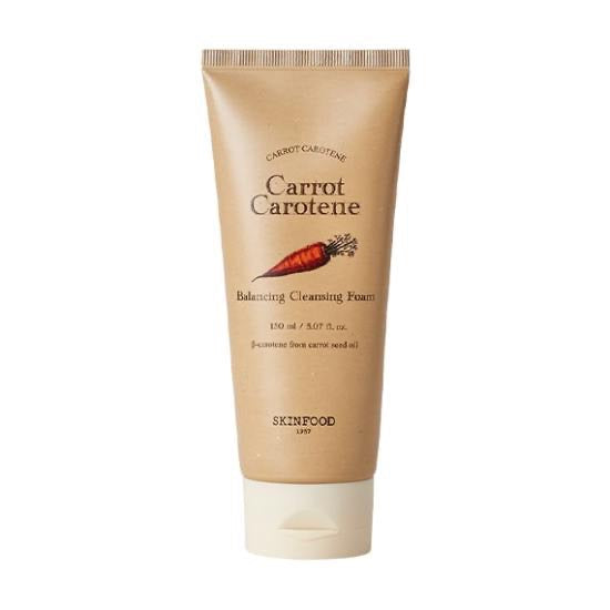 SKINFOOD Carrot Carotene Balancing Cleansing Foam 150ml - Glamourous Grace