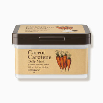 SKINFOOD Carrot Carotene Daily Mask Sheet 270g/30ea - Glamourous Grace