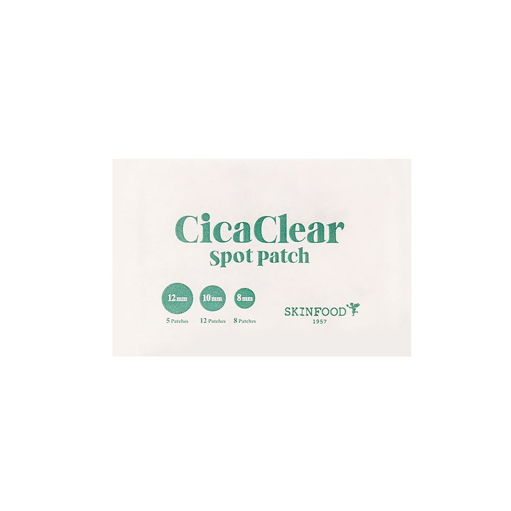 SKINFOOD Cica Clear Spot Patch 100pcs - Glamourous Grace