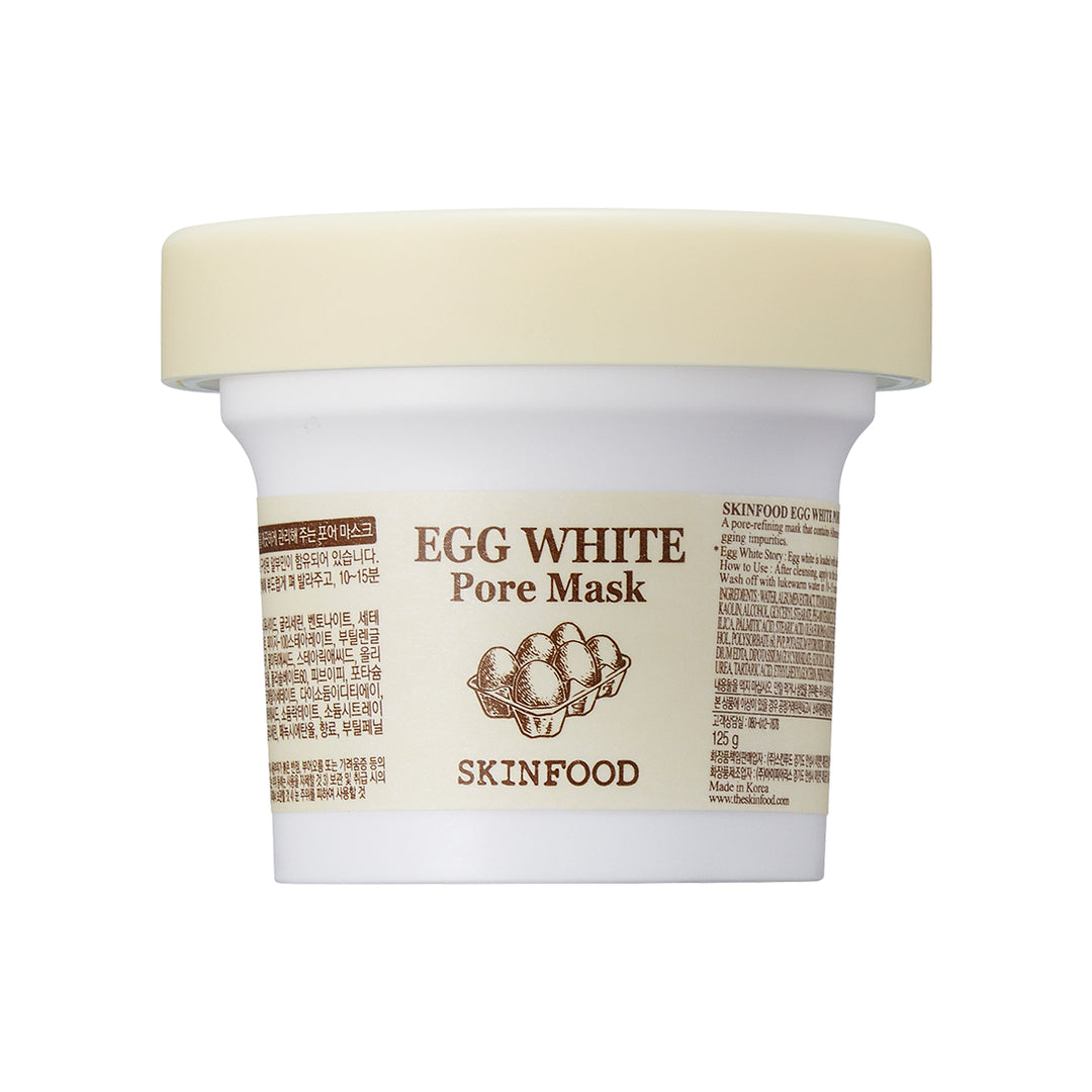 SKINFOOD Egg White Pore Mask 120g - Glamourous Grace