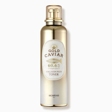SKINFOOD Gold Caviar Collagen Plus Toner 120ml - Glamourous Grace