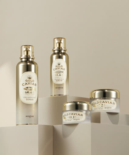 SKINFOOD Gold Caviar Collagen Plus Toner 120ml - Glamourous Grace