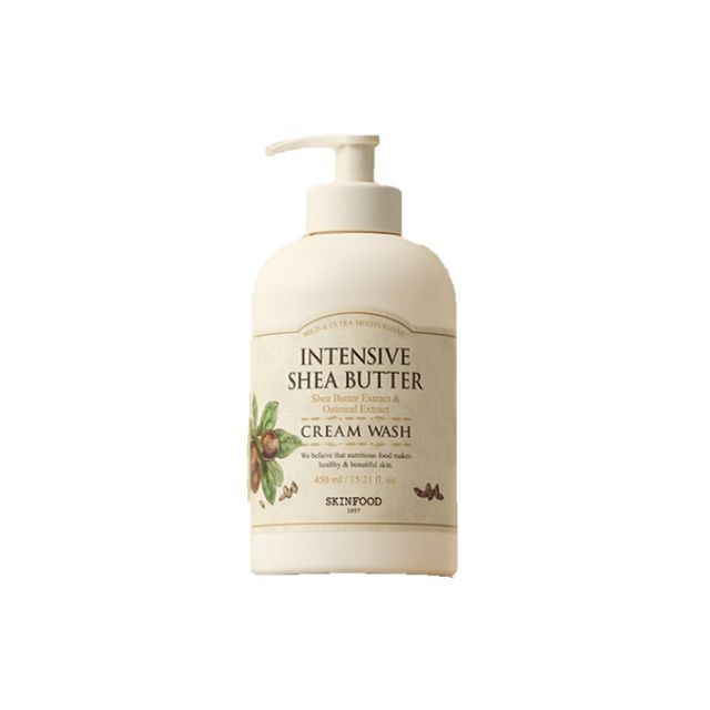 SKINFOOD Intensive Shea Butter Body Cream Wash 450ml - Glamourous Grace