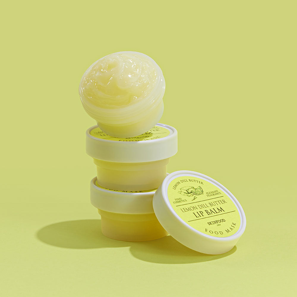 SKINFOOD Lemon Dill Butter Food Mask Lip Balm 21ml - Glamourous Grace
