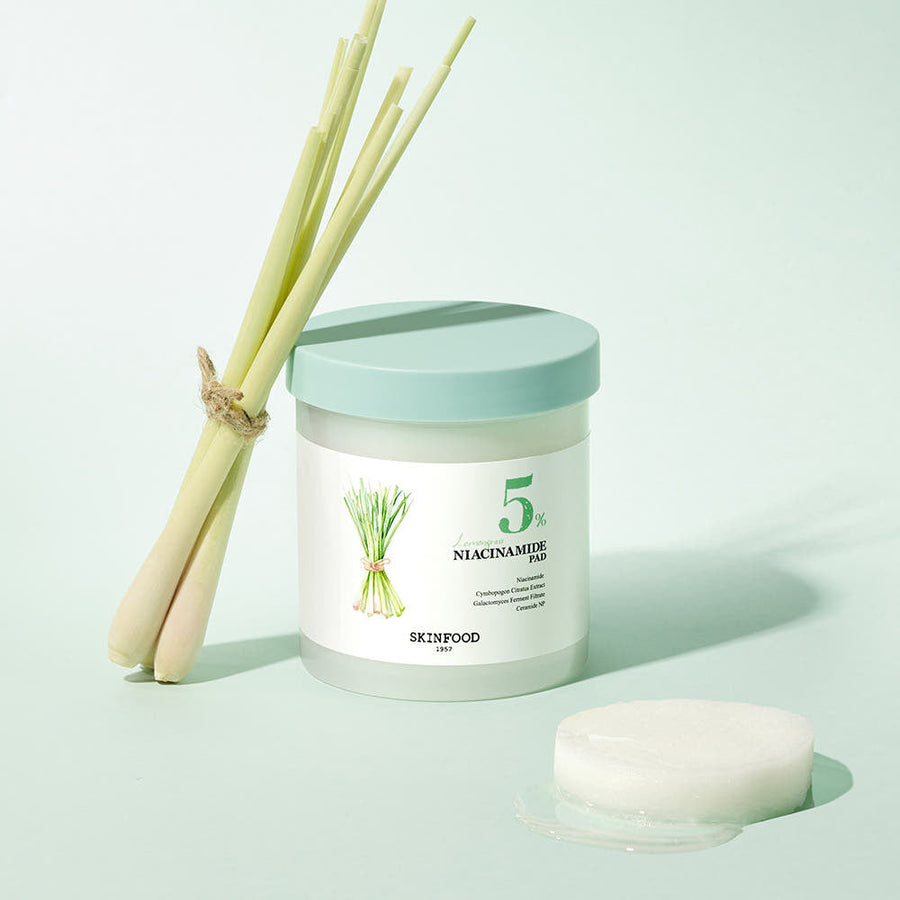 SKINFOOD Lemongrass Niacinamide Pad 250g/60ea