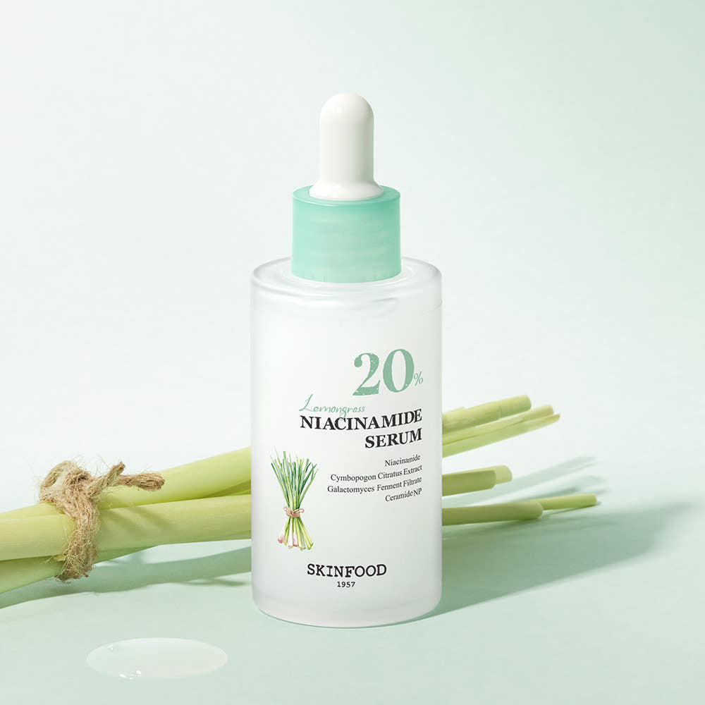 SKINFOOD Lemongrass Niacinamide Serum 50ml - Glamourous Grace