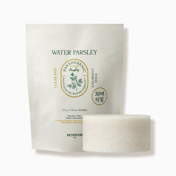 SKINFOOD Pantothenic Water Parsley Pad 135g/30pads (Refill) - Glamourous Grace