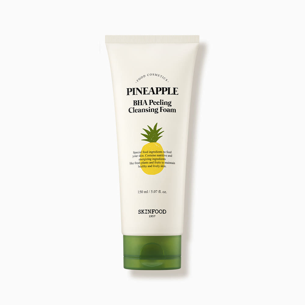 SKINFOOD Pineapple BHA Peeling Cleansing Foam 150ml - Glamourous Grace