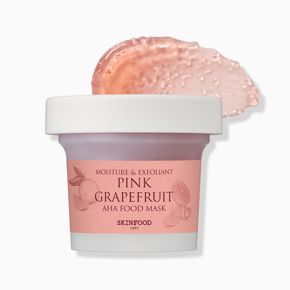 SKINFOOD Pink Grapefruit AHA Food Mask 120g - Glamourous Grace