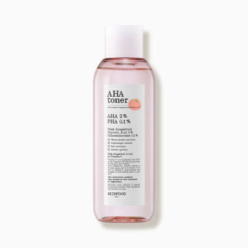SKINFOOD Pink Grapefruit AHA Toner 200ml - Glamourous Grace