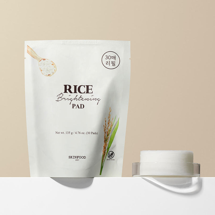 SKINFOOD Rice Brightening Pad 135g/30Pads [Refill]