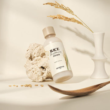 SKINFOOD Rice Brightening Toner 160ml - Glamourous Grace