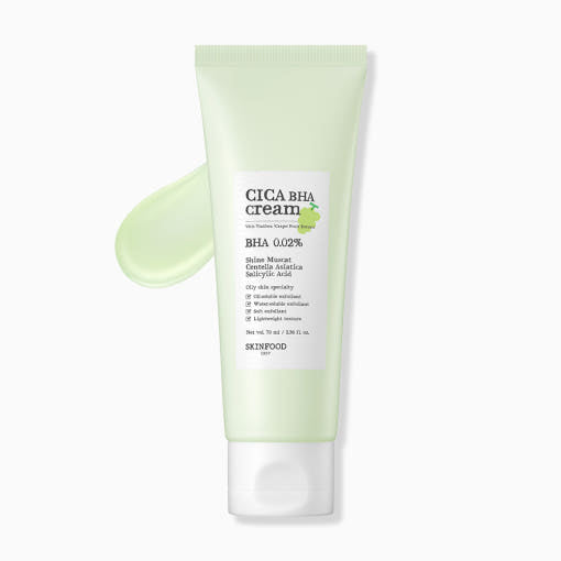 SKINFOOD Shine Muscat Cica BHA Cream 70ml - Glamourous Grace