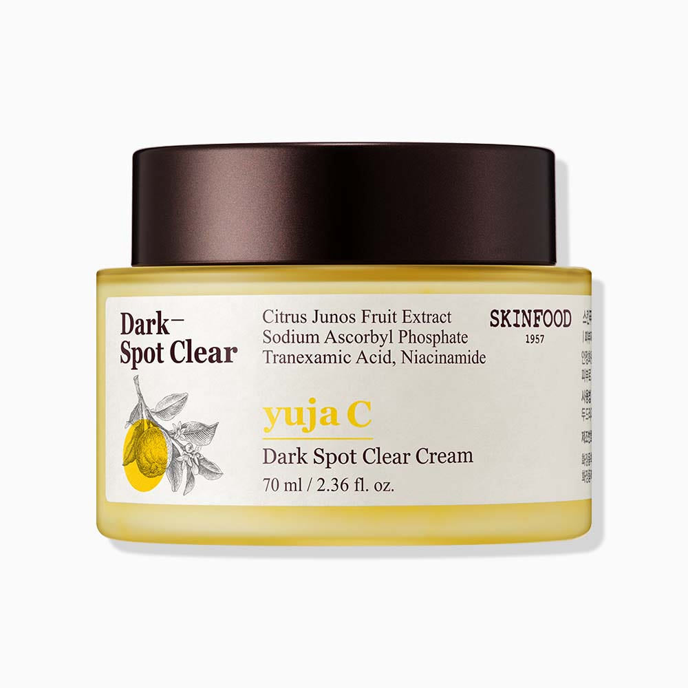 SKINFOOD Yuja C Dark Spot Clear Cream 70ml - Glamourous Grace