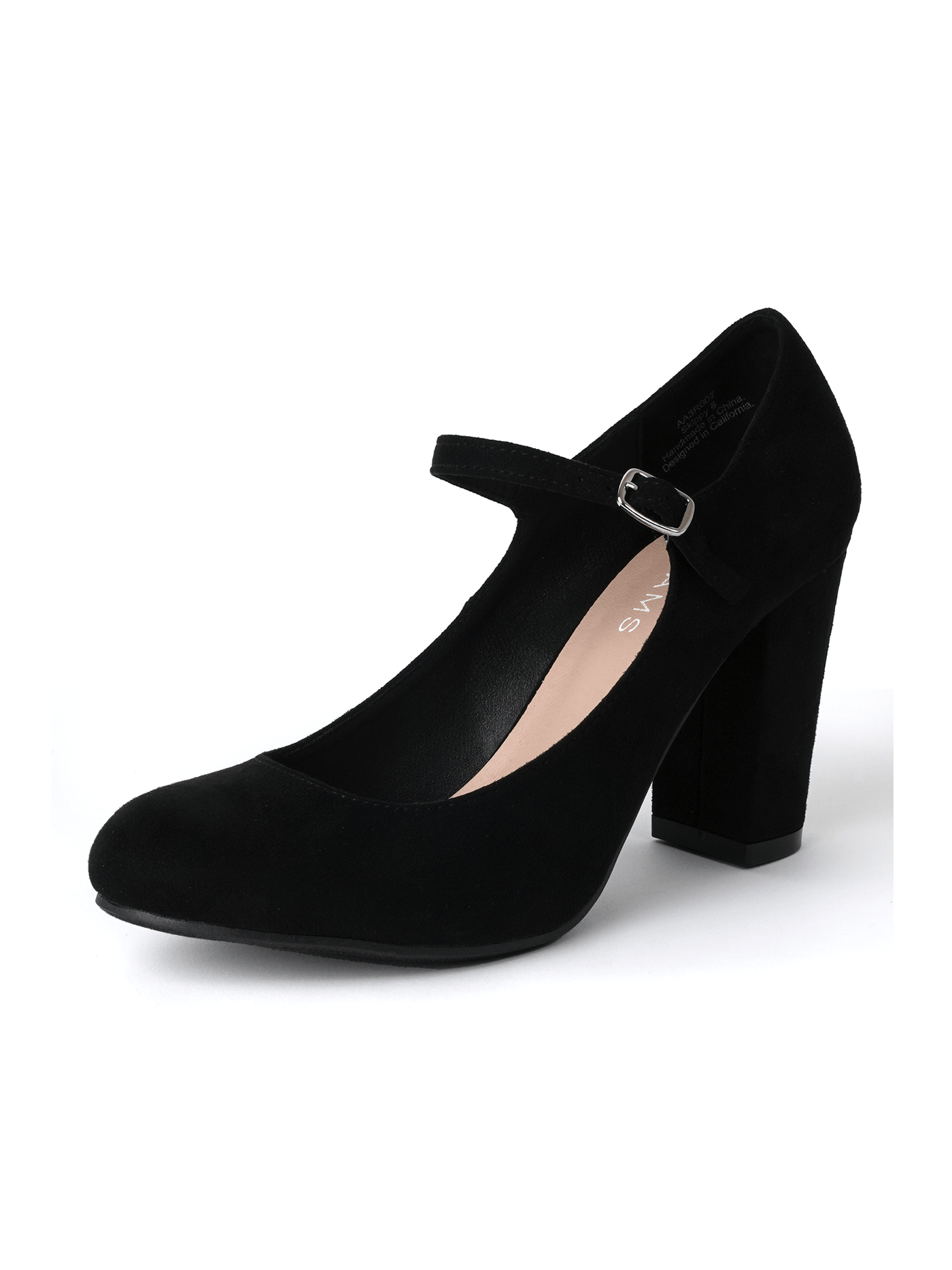 Skippy | Black Suede - Glamourous Grace