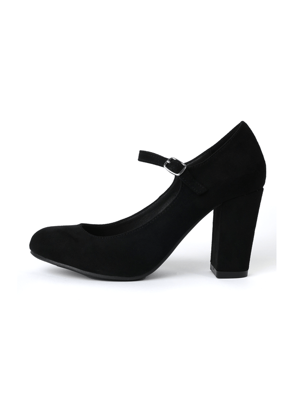 Skippy | Black Suede - Glamourous Grace