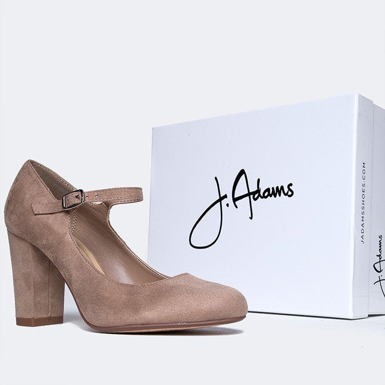 Skippy | Light Taupe Suede - Glamourous Grace