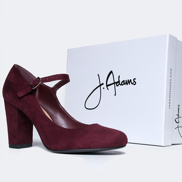 Skippy | Burgundy Suede - Glamourous Grace
