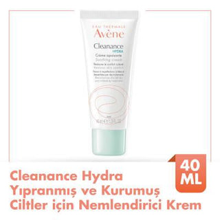 Avene Cleanance Hydra Cream 40ml - Soothing Moisturizing Cream for Sensitive Oily Skin - Glamourous Grace