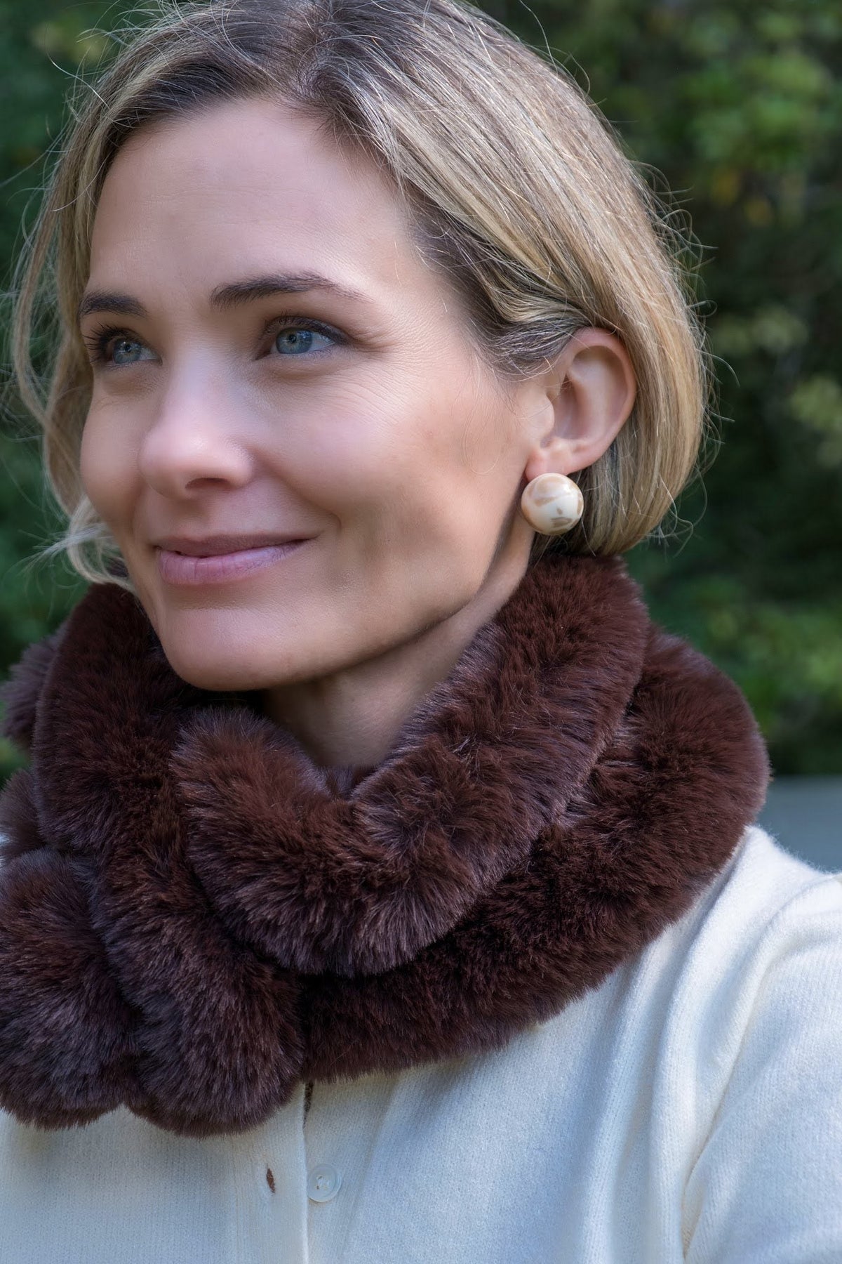 Snood- Faux Fur Scarf - Glamourous Grace