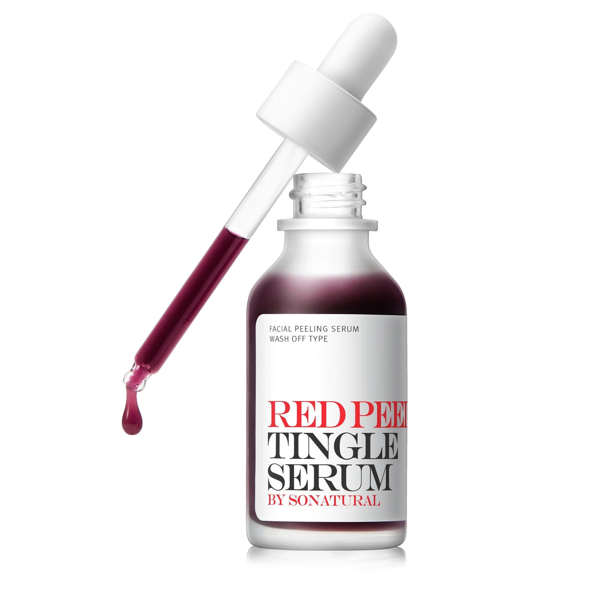[so natural] Red Peel Tingle Serum 35ml - Glamourous Grace