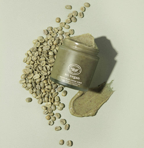 [so natural] So Vegan Green Bean Coffee Scrub 105ml - Glamourous Grace