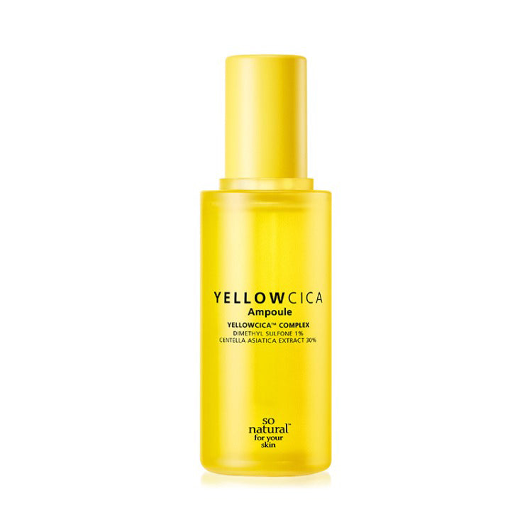 [so natural] Yellow Cica Ampoule 50ml - Glamourous Grace