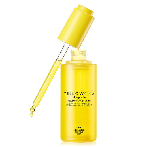 [so natural] Yellow Cica Ampoule 50ml - Glamourous Grace