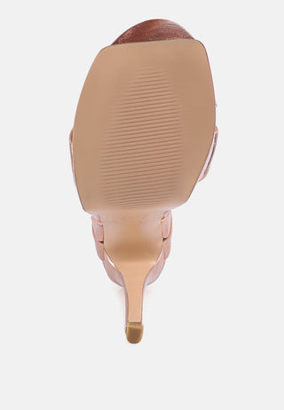 Social Fly Platform Sandal