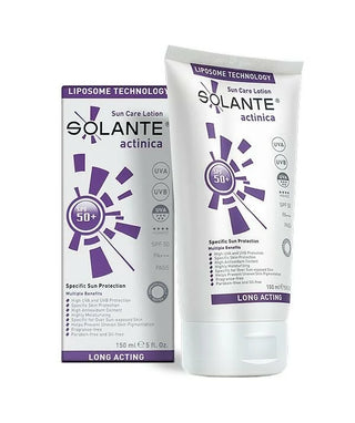 Solante Actinica Sun Care Lotion Spf 50+ 150ml - Glamourous Grace