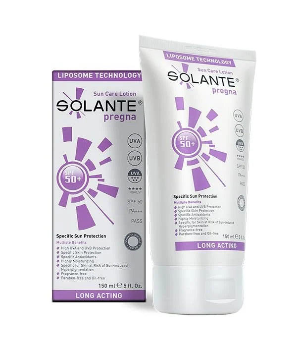 Solante Pregna Spf 50+ 150ml Suncare Lotion - Glamourous Grace