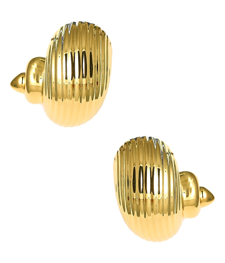 Soleil Conch Shell Earring - 18k Gold Plated - Glamourous Grace