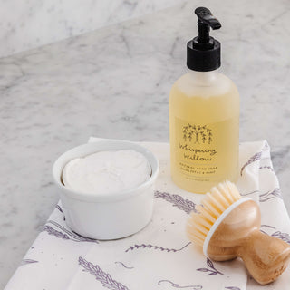 Lavender Solid Dish Soap in a Ramekin - Glamourous Grace