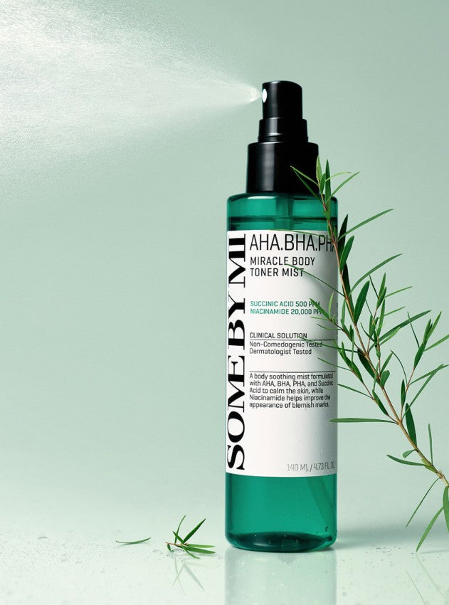 [SOME BY MI] AHA BHA PHA Miracle Body Toner Mist 140ml - Glamourous Grace