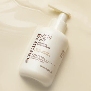 [SOME BY MI] Lacto Soy Mild Peeling Bubble Cleanser 180ml - Glamourous Grace