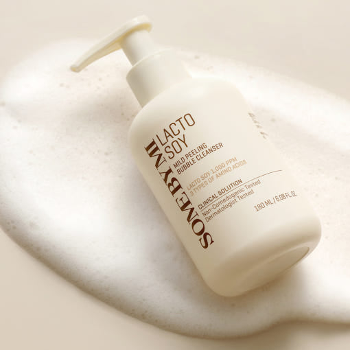 [SOME BY MI] Lacto Soy Mild Peeling Bubble Cleanser 180ml - Glamourous Grace