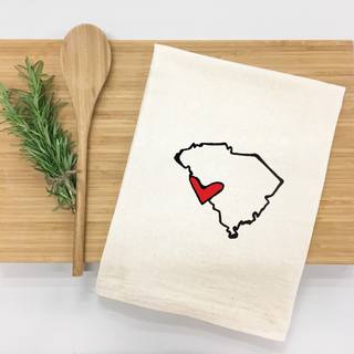 *State Love tea towel