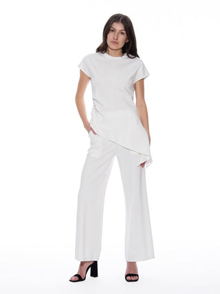 Spanx Wide Leg Pants With Elastic Back