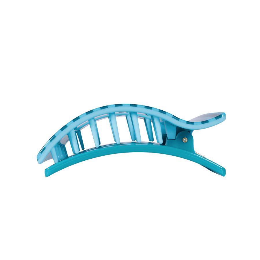 Splash Zone Large Flat Rectangle Hair Clip - Glamourous Grace