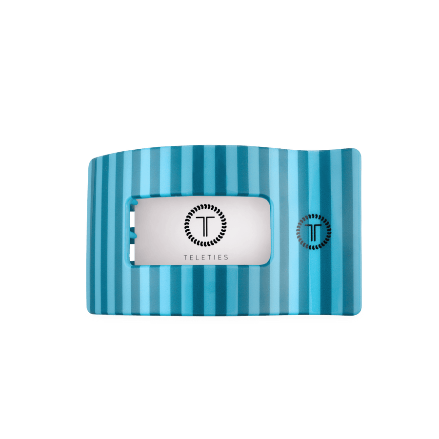Splash Zone Medium Flat Rectangle Hair Clip - Glamourous Grace