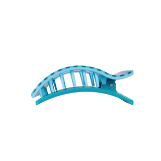 Splash Zone Medium Flat Rectangle Hair Clip - Glamourous Grace