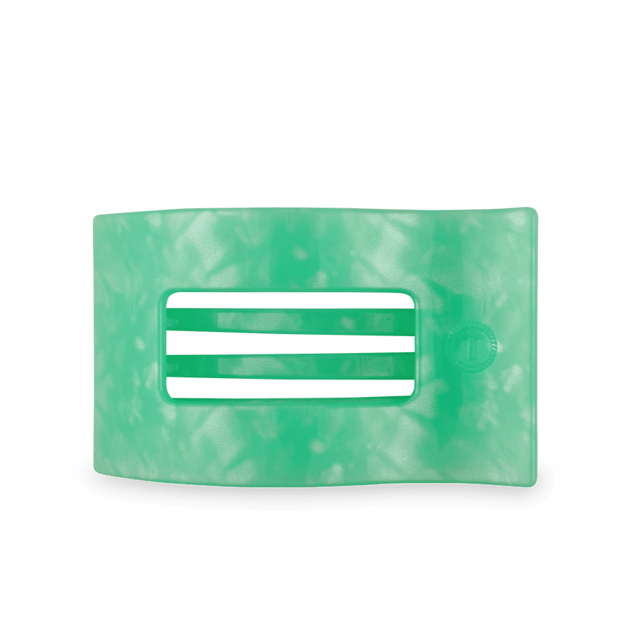 Spring Splash Large Flat Rectangle Hair Clip - Glamourous Grace