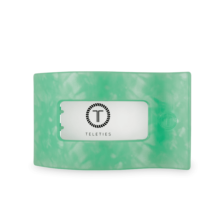 Spring Splash Large Flat Rectangle Hair Clip - Glamourous Grace