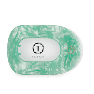Spring Splash Large Flat Round Hair Clip - Glamourous Grace