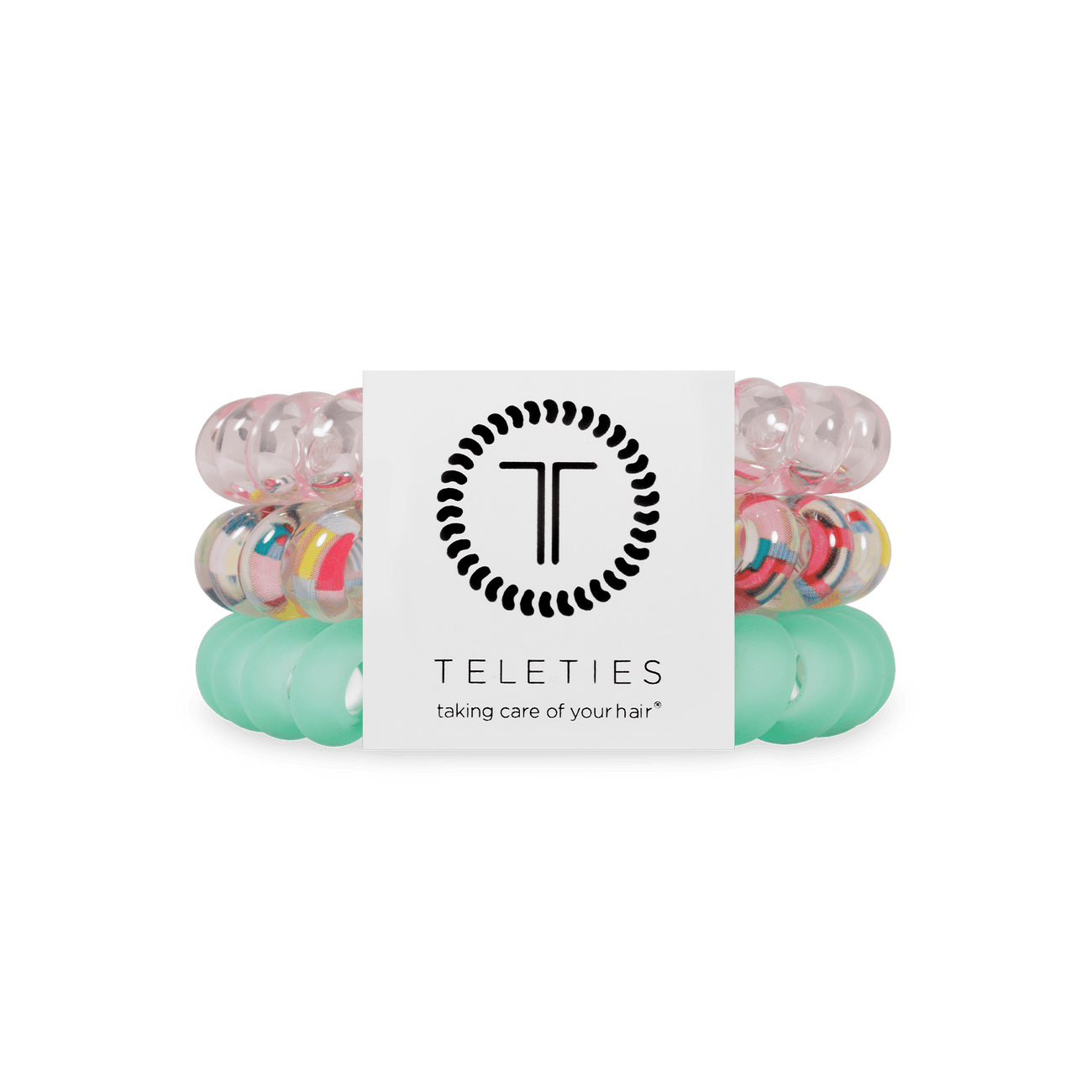 Spring Splash Large Hair Ties - Glamourous Grace