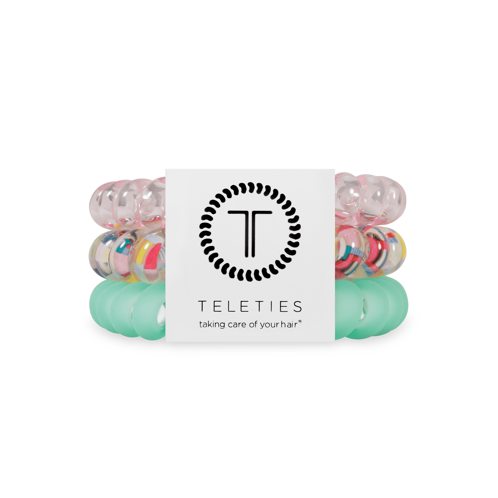 Spring Splash Large Hair Ties - Glamourous Grace