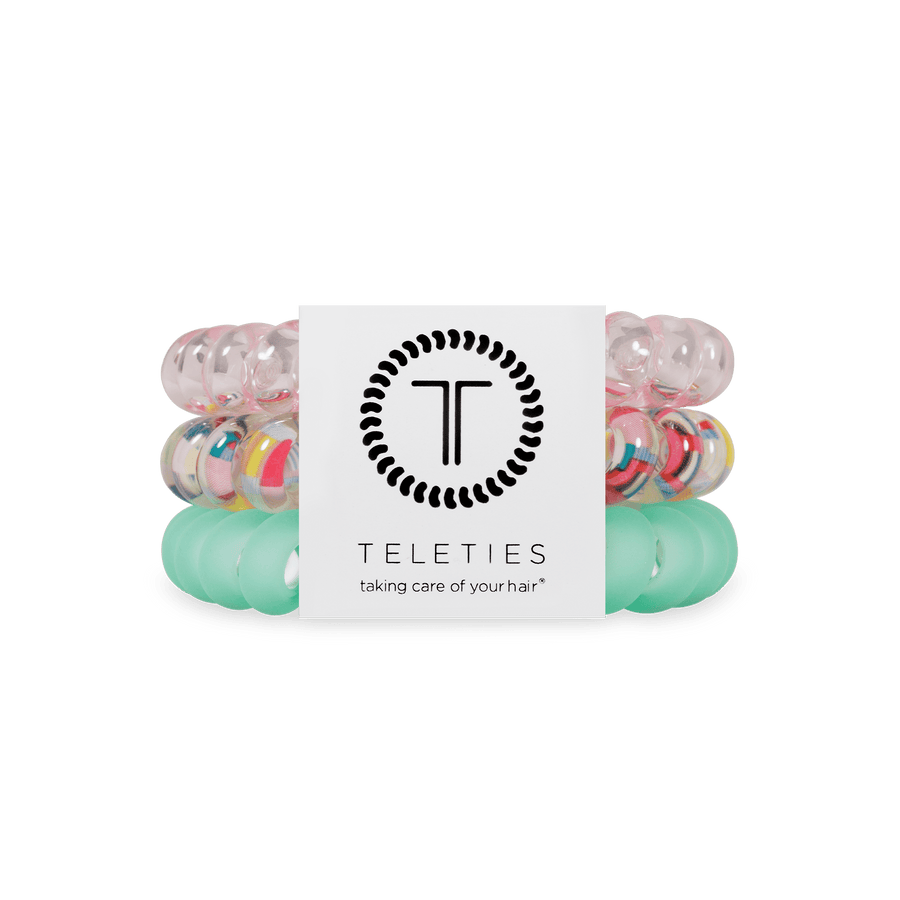Spring Splash Large Hair Ties - Glamourous Grace