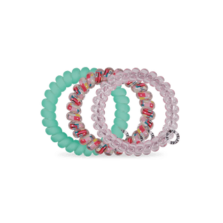 Spring Splash Large Hair Ties - Glamourous Grace